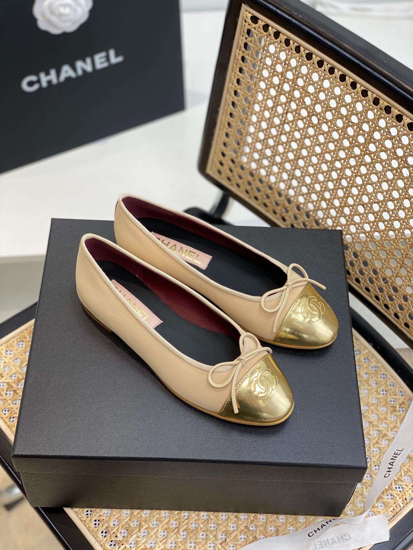 Anum Bags CHL FLATS GOLD BALLET