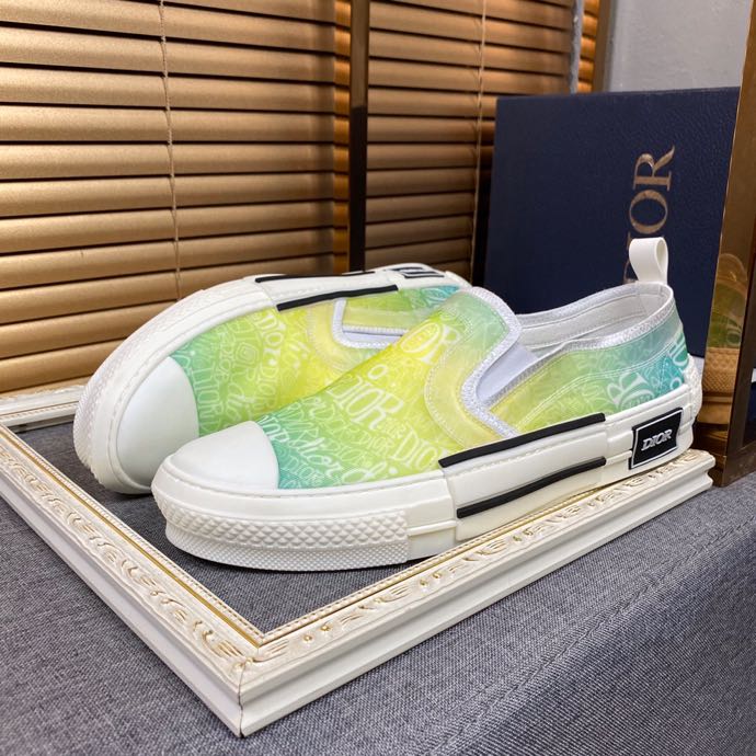 Anum Bags DIR B23 Slip Yellow And White LOW-TOP SNEAKER