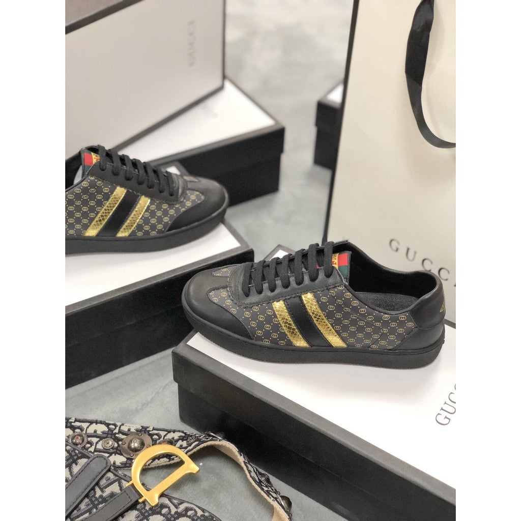 Ezyycart Bags MO-GCI Black Gold Sneaker 094