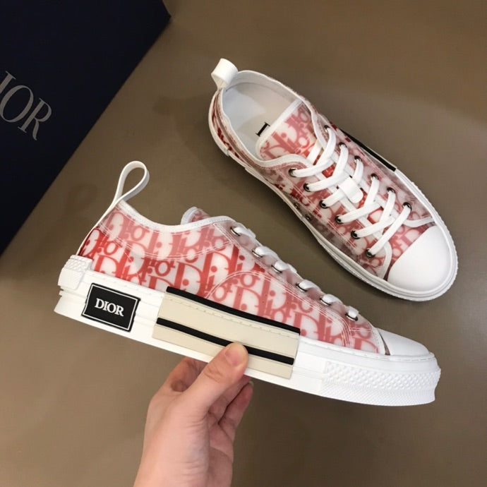 Anum Bags DIR B23 Red Oblique LOW-TOP SNEAKER