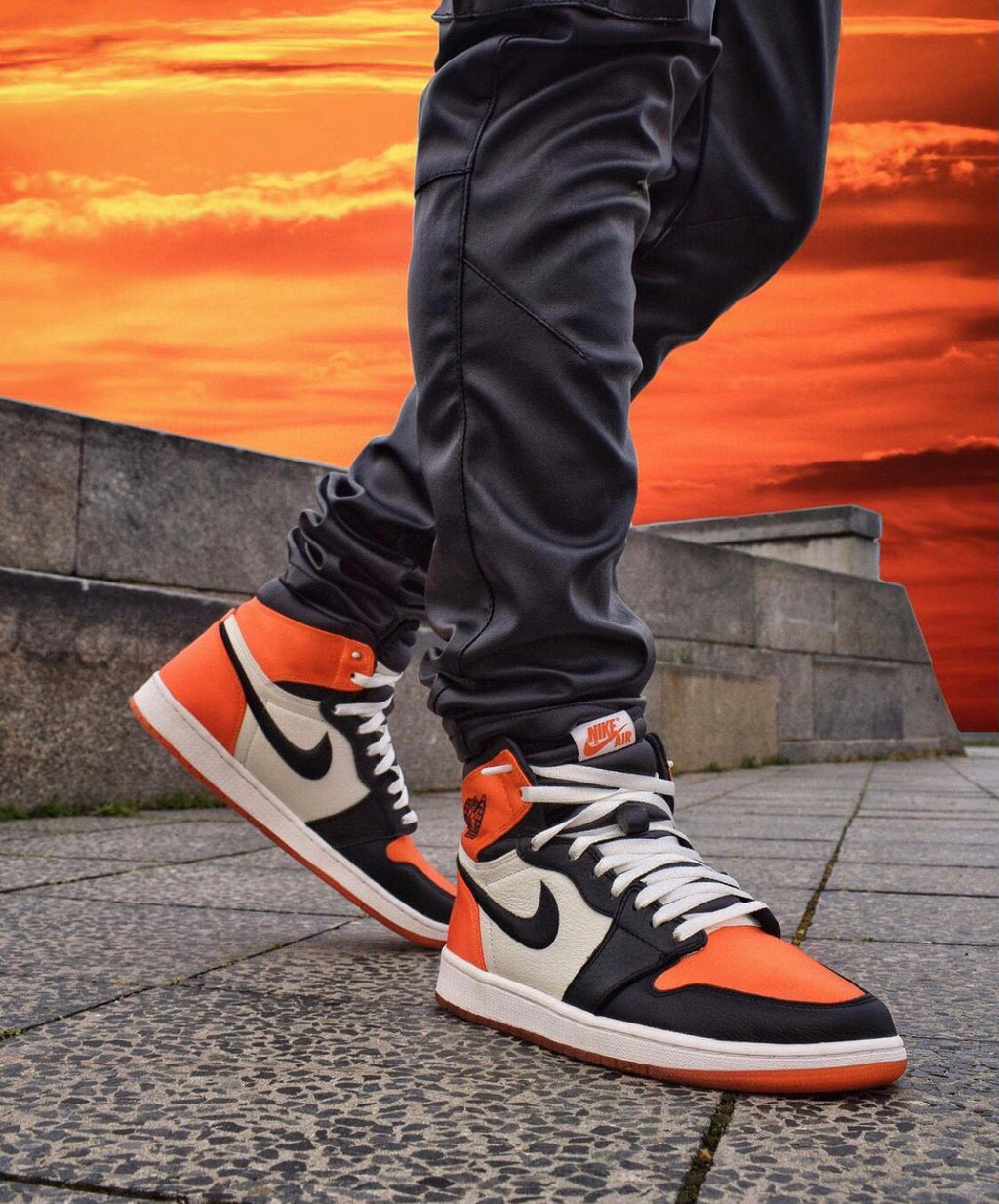 Ezyycart Bags AJ1 High Black Buckle