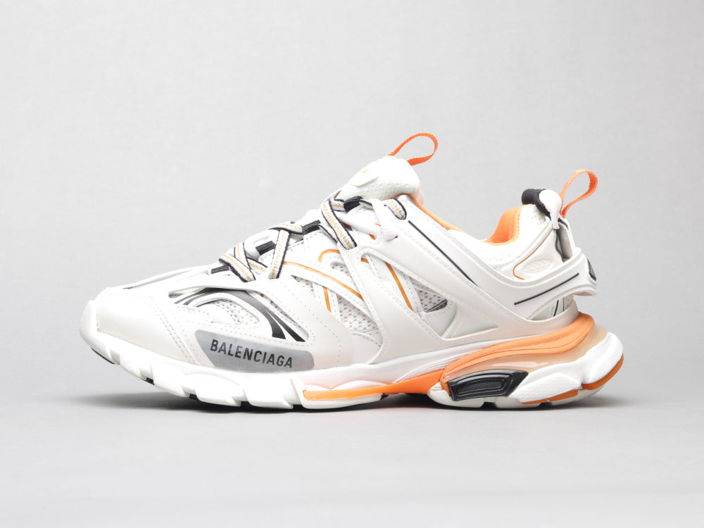 Ezyycart Bags Bla Track Orange White Sneaker