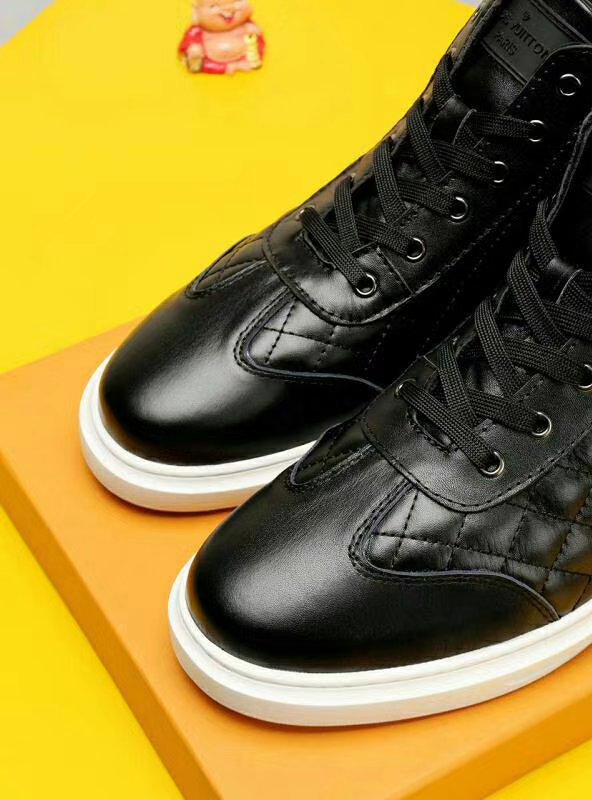 Anum Bags LUV HIgh Top Metal Black Sneaker