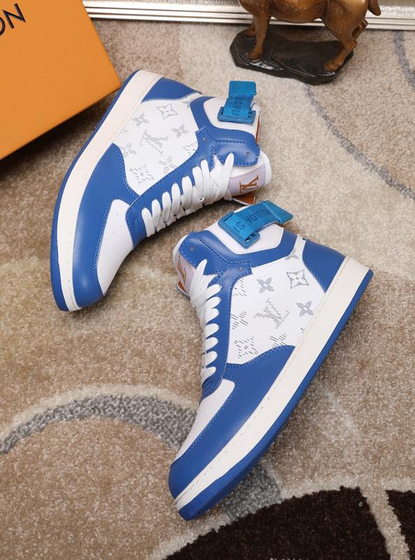 Anum Bags LUV Rivoli High Blue Sneaker