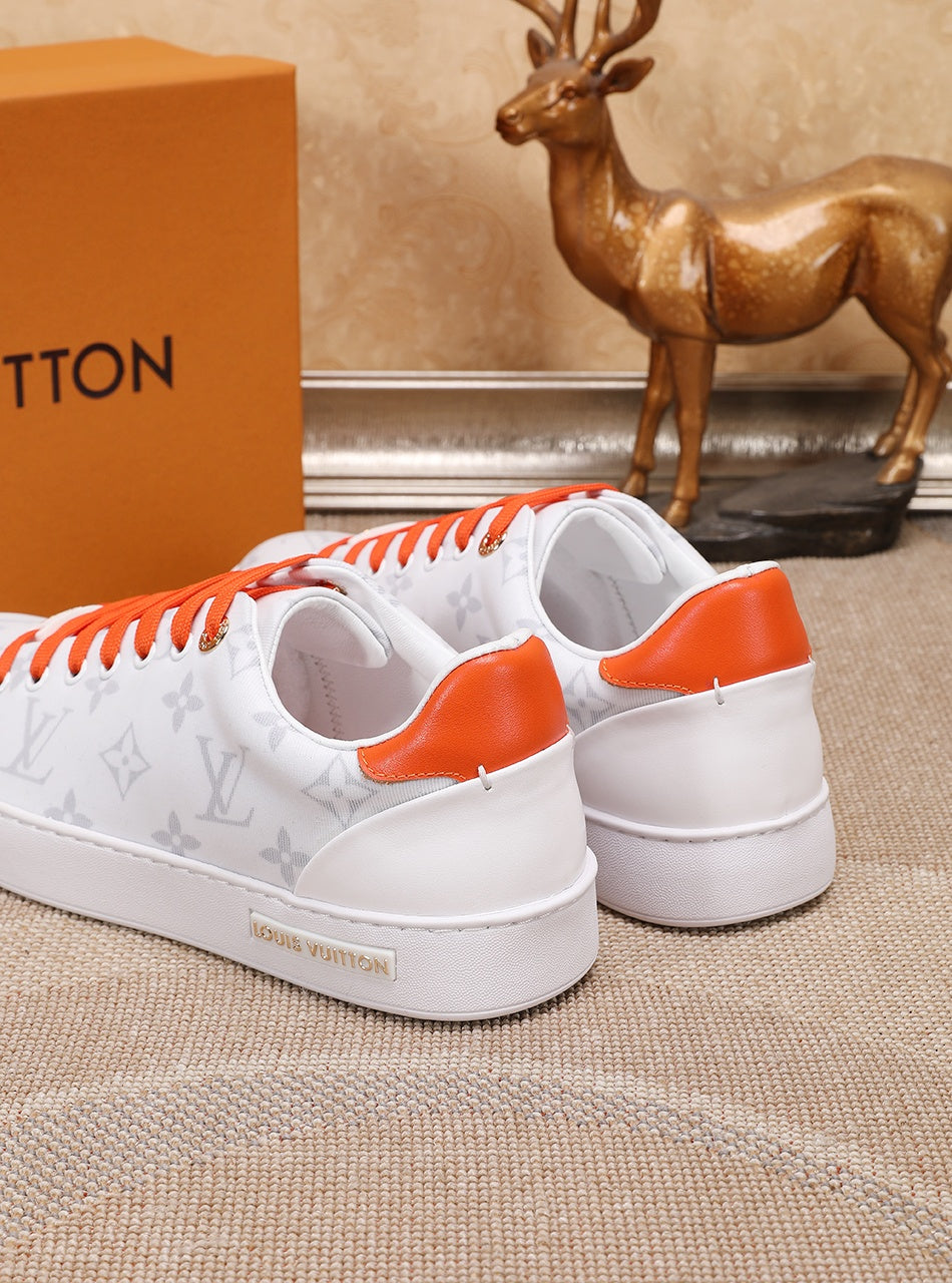 Anum Bags LUV Time Out Orange And White Sneaker