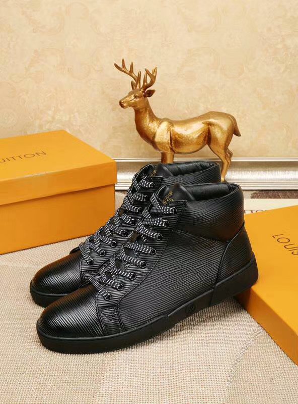 Anum Bags LUV HIgh Top LaMO Up Black Sneaker