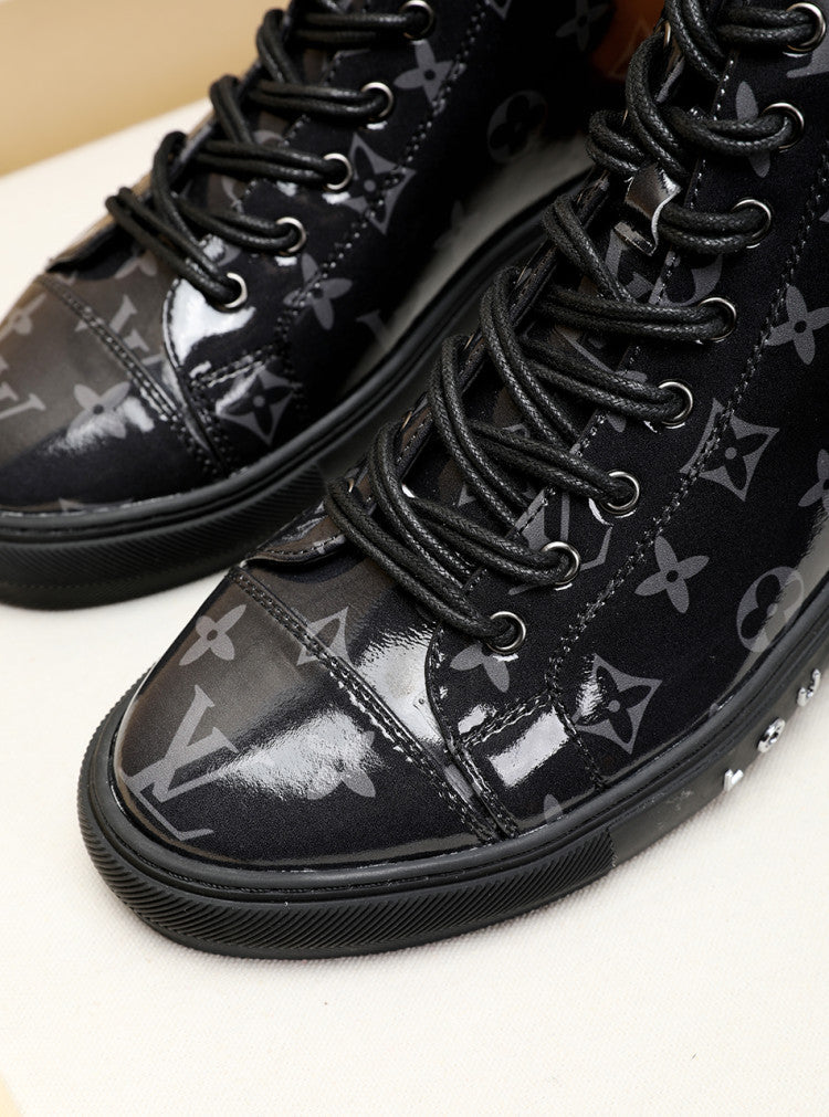 Anum Bags LUV Stellar Trainer Boot Black Sneaker
