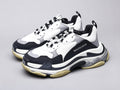Ezyycart Bags Bla Triple-S Black And White Sneaker