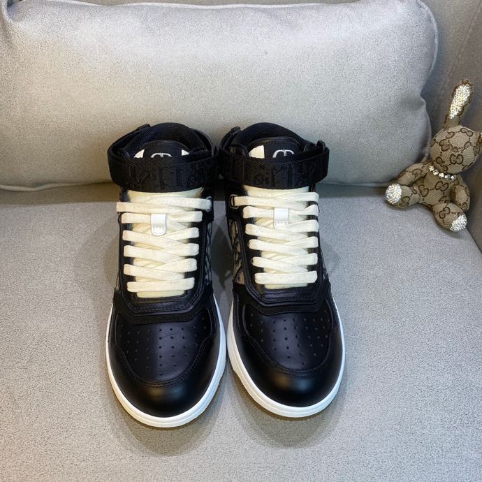 Anum Bags DIR B27 BLACK HIGH-TOP SNEAKER