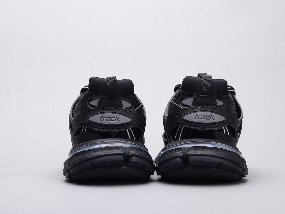 Ezyycart Bags Bla Track LED Black Sneaker