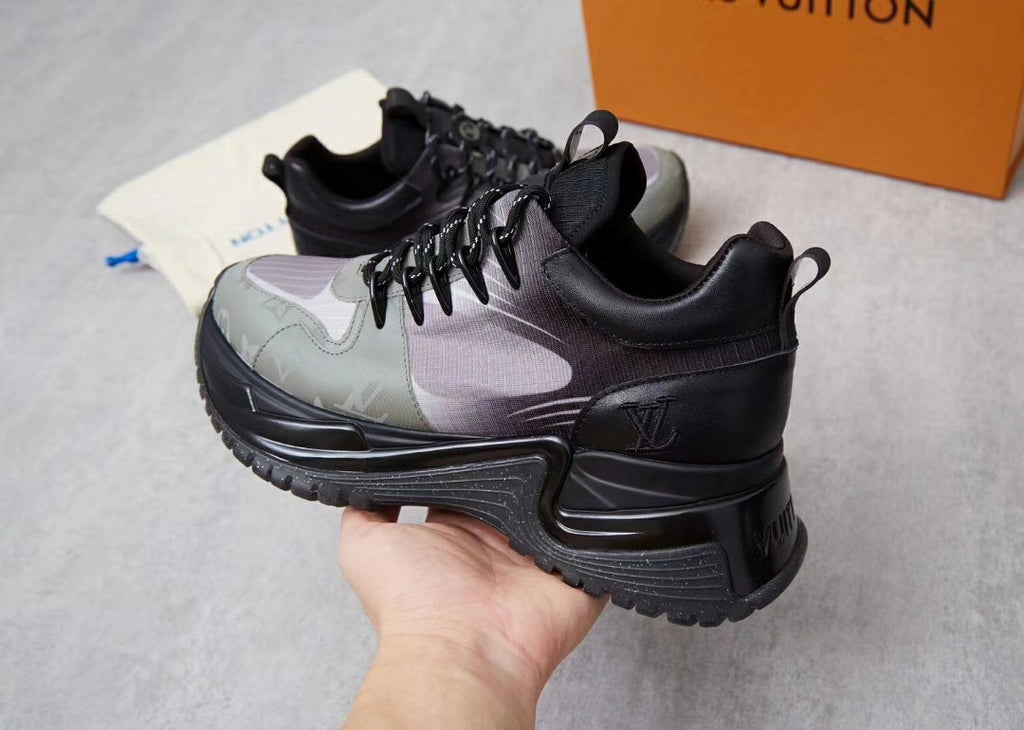 Anum Bags LUV Run Away Purple Black Sneaker