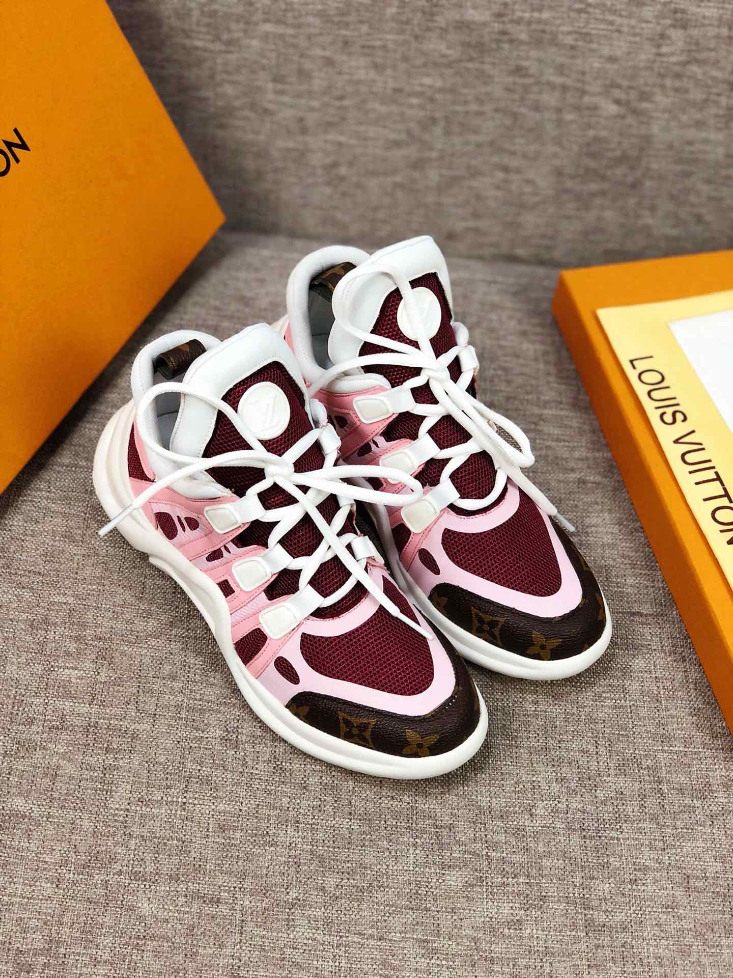 Anum Bags LUV Archlight Pink Brown Sneaker