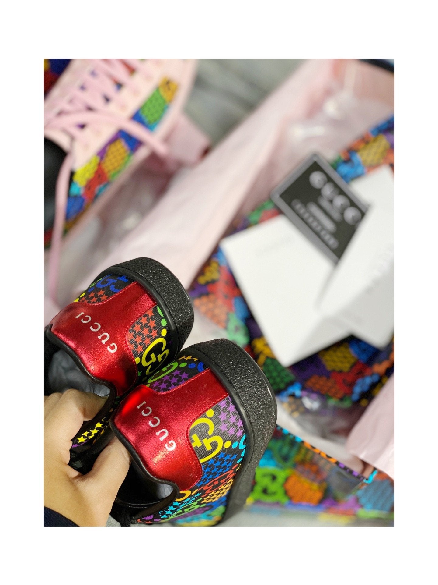 Ezyycart Bags MO-GCI Psychedelic Ace neaker 072