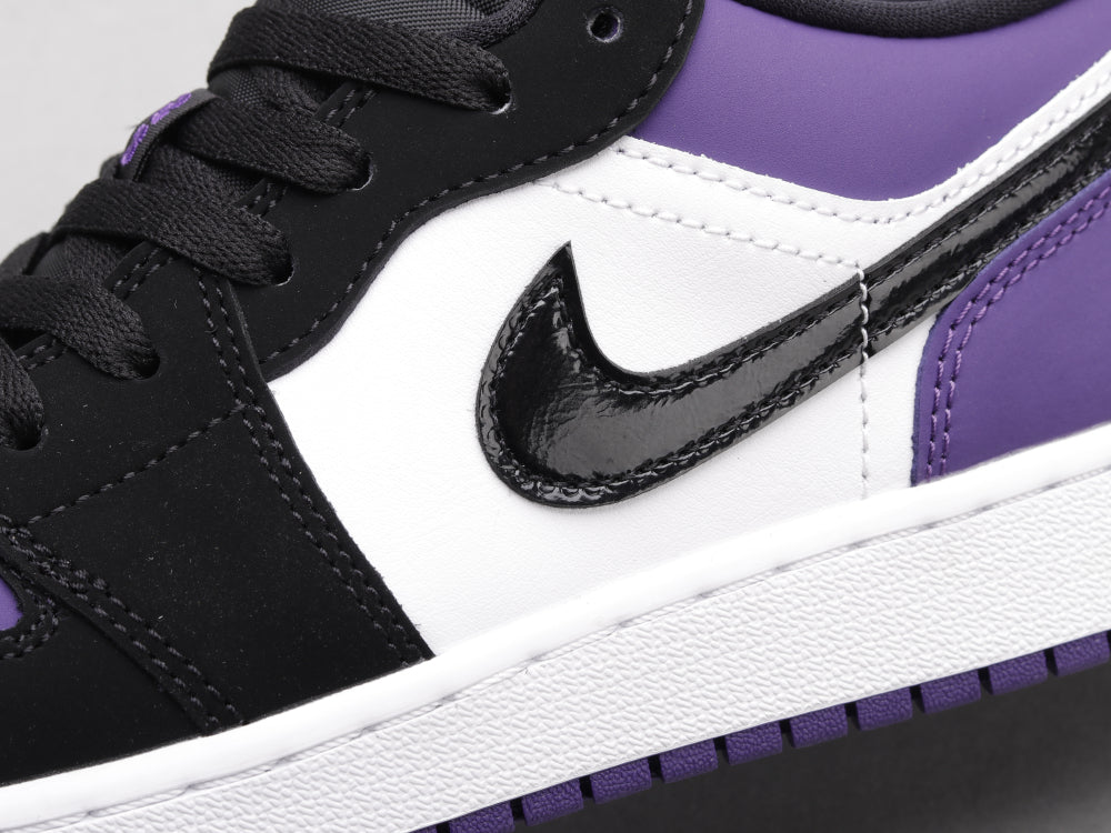 Ezyycart Bags AJ1 Black and purple toes