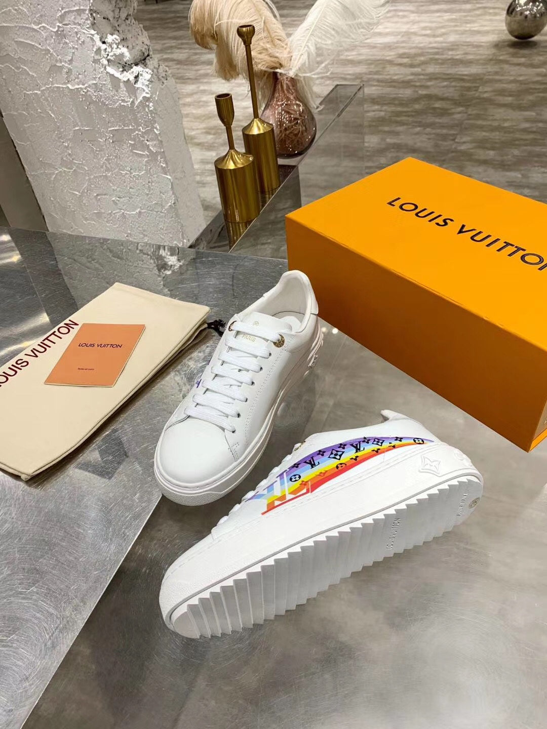 Anum Bags LUV Casual Low White Sneaker