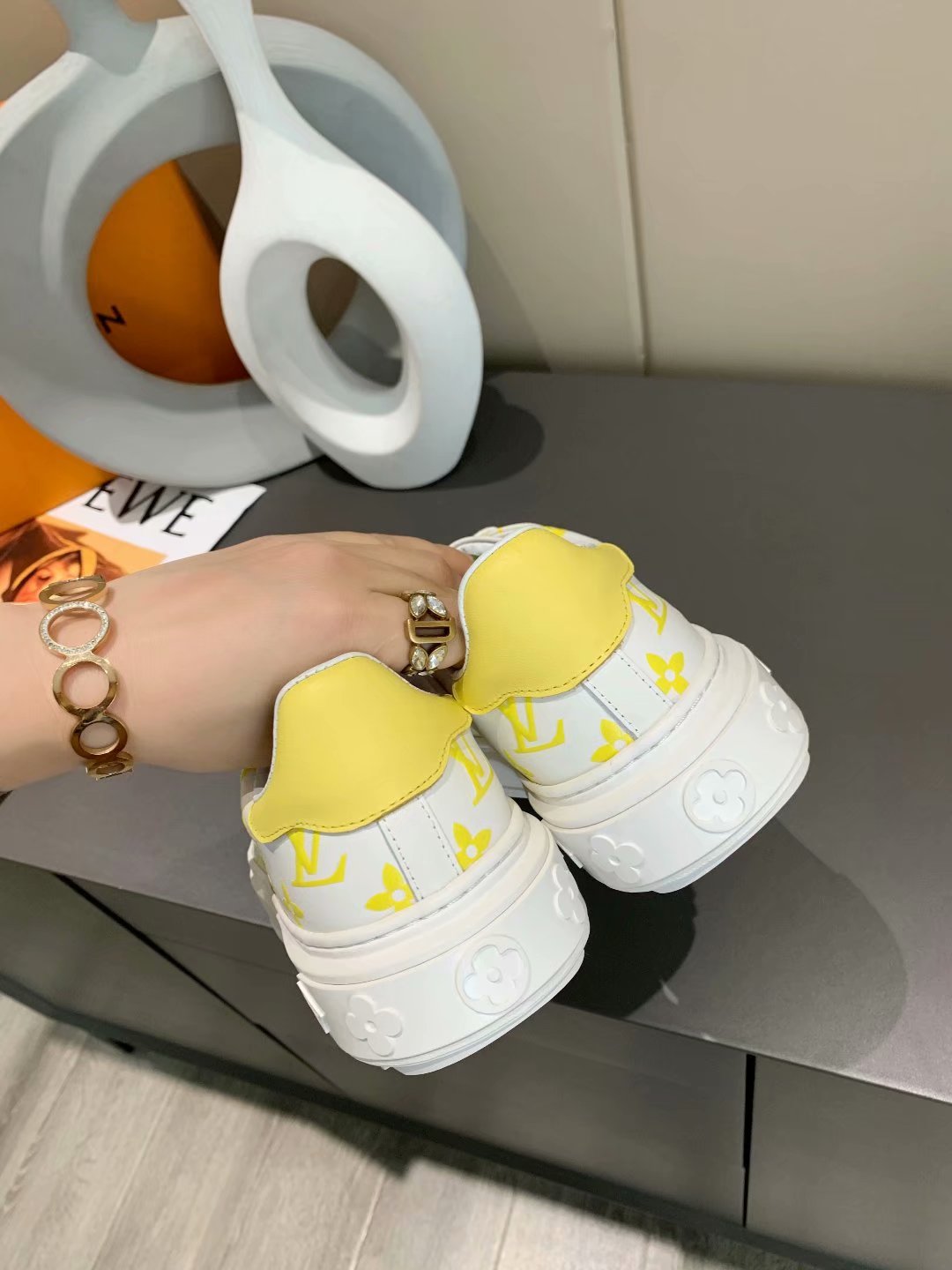 Anum Bags LUV Time Out Yellow Sneaker