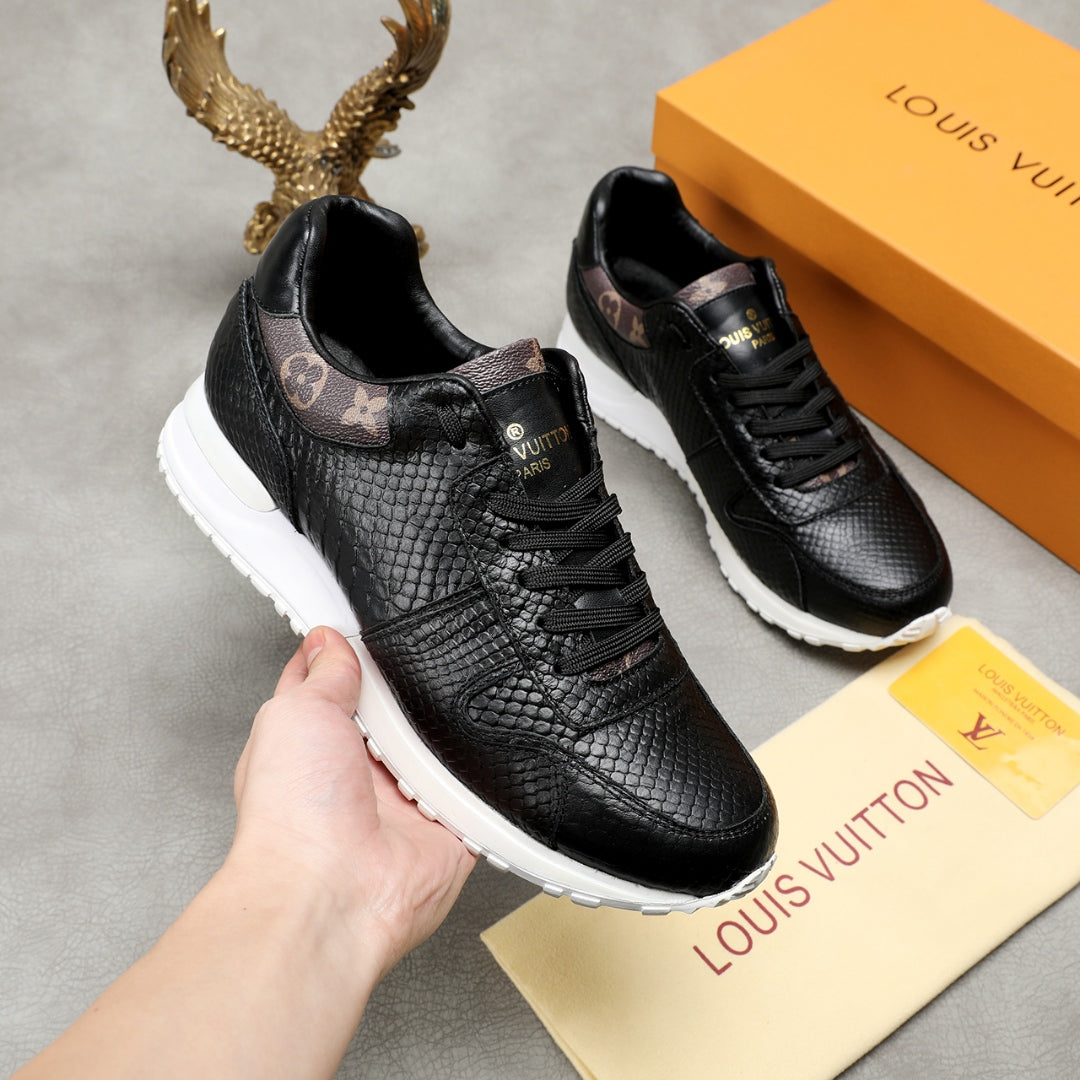 Anum Bags LUV Run Away Low Top Black Brown Sneaker