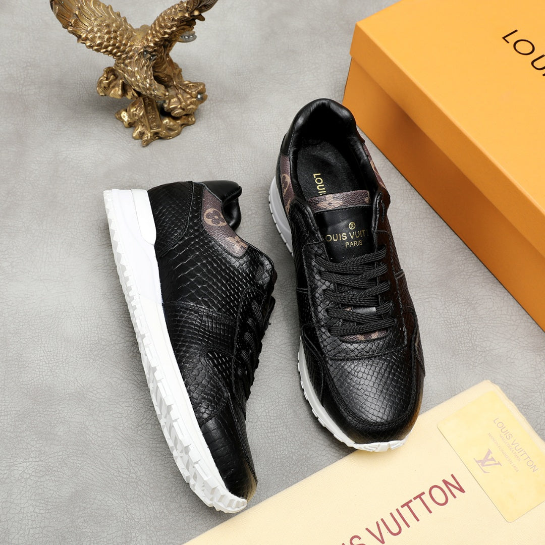 Anum Bags LUV Run Away Low Top Black Brown Sneaker
