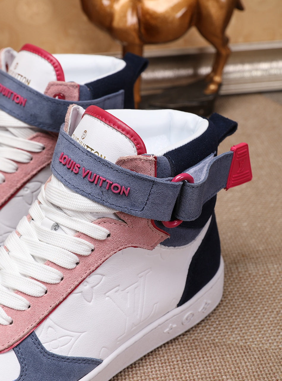 Anum Bags LUV High Top White Sneaker