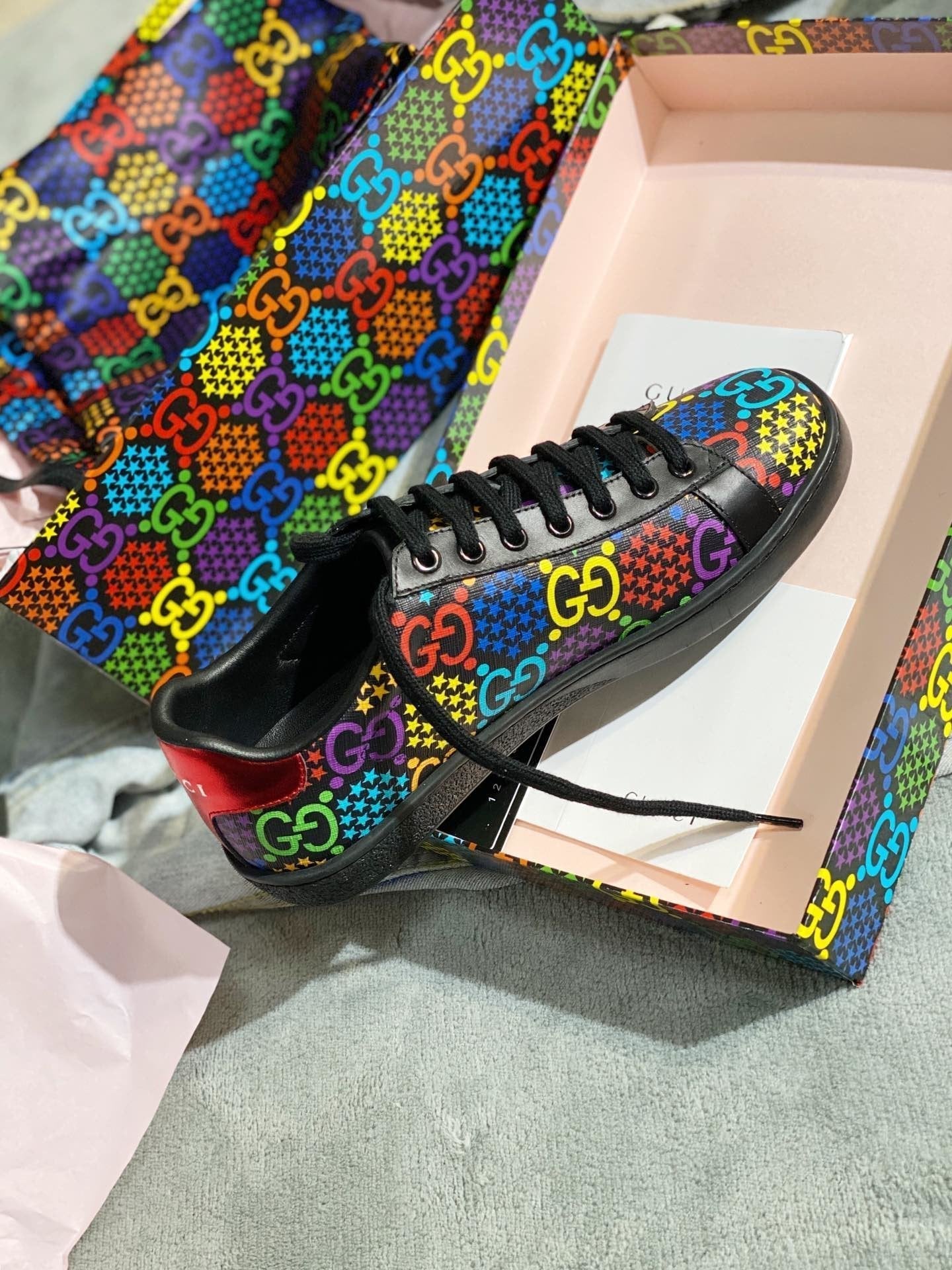 Ezyycart Bags MO-GCI Psychedelic Ace neaker 072