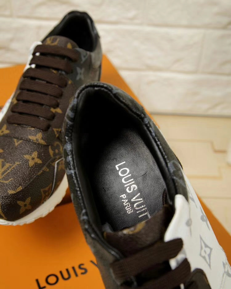 Anum Bags LUV Run Away Brown White Sneaker