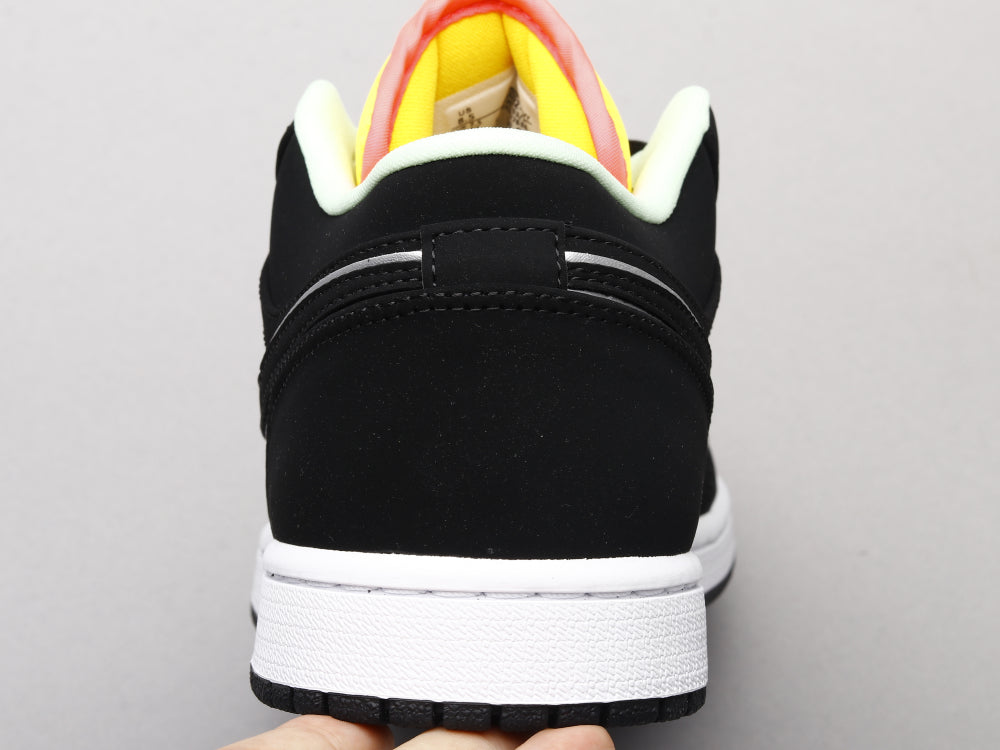 Ezyycart Bags AJ1 Black, blue and yellow stitching
