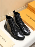 Anum Bags LUV Stellar Trainer Boot Black Sneaker