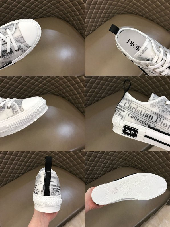 Anum Bags DIR B23 Newspaper LOW-TOP SNEAKER