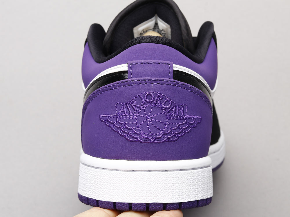 Ezyycart Bags AJ1 black and purple toes