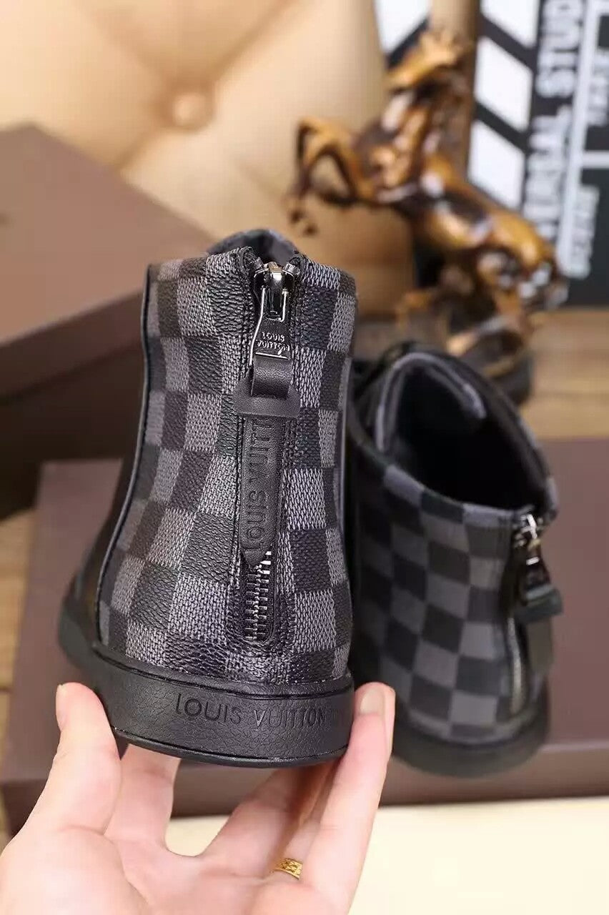 Anum Bags LUV HIgh Top Black Sneaker