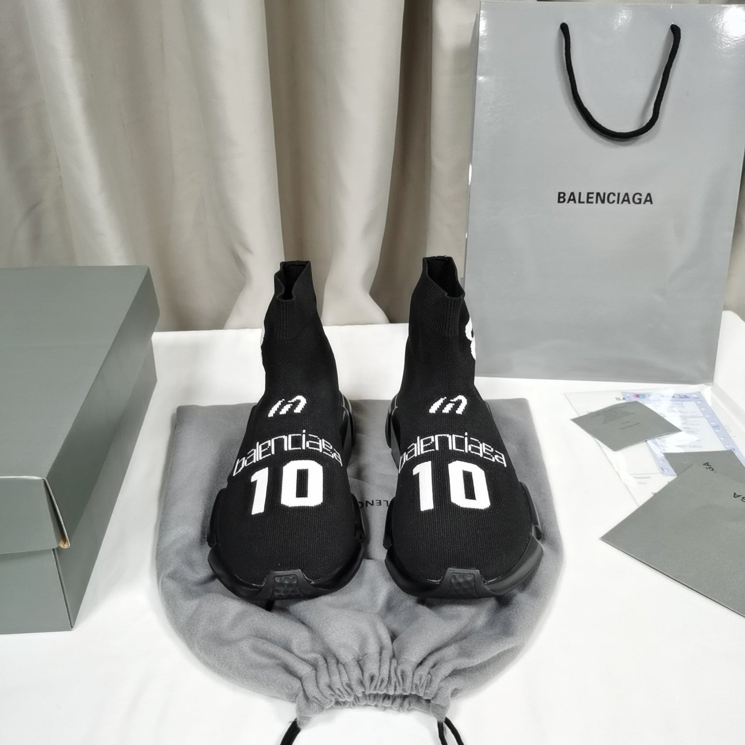 Ezyycart Bags Bla Speed Recycled Knit Sneakers Black