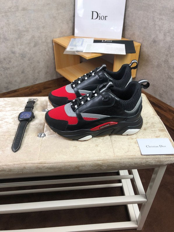 Anum Bags DIR B22 Black And Red Sneaker