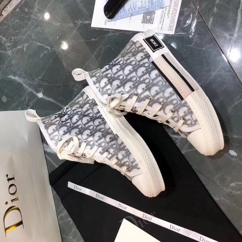Anum Bags DIR B23 Technical Canvas White Sneaker