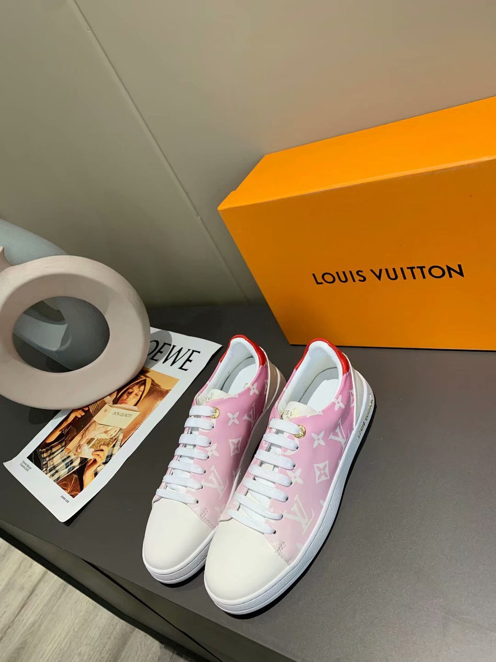 Anum Bags LUV Time Out Orange White Sneaker