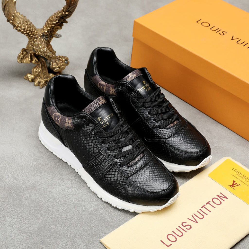 Anum Bags LUV Run Away Low Top Black Brown Sneaker