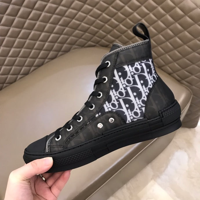 Anum Bags DIR B23 Black HIGH-TOP SNEAKER