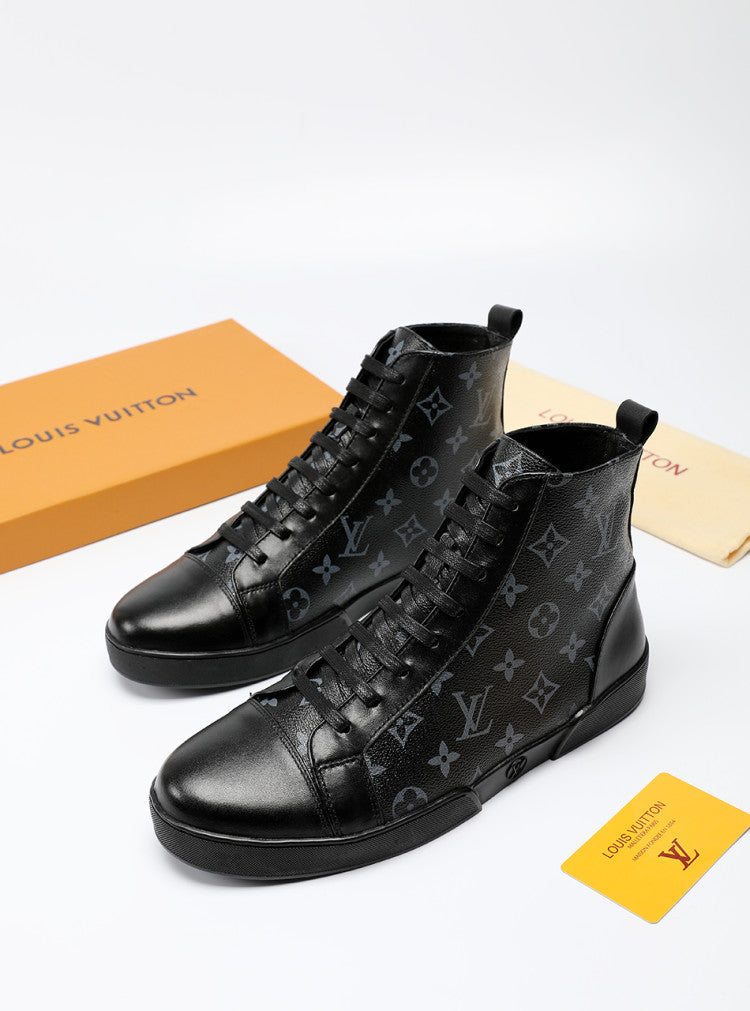 Anum Bags LUV High Monogram Black Boot Sneaker
