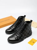 Anum Bags LUV High Monogram Black Boot Sneaker