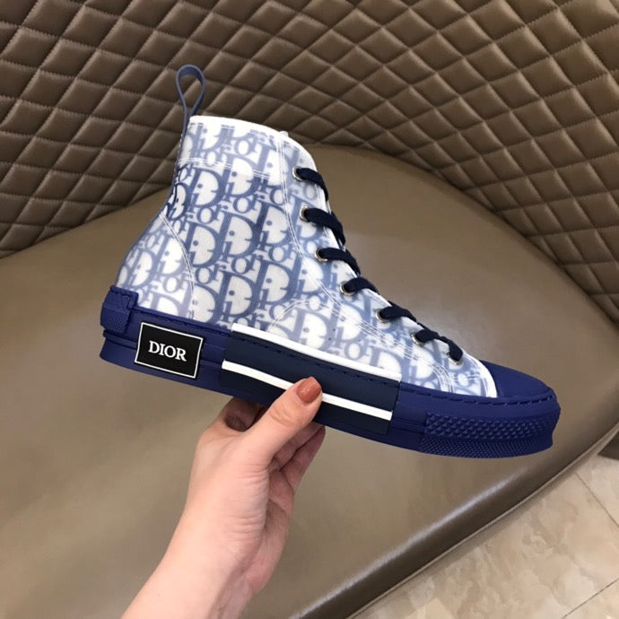 Anum Bags DIR B23 Blue HIGH-TOP SNEAKER