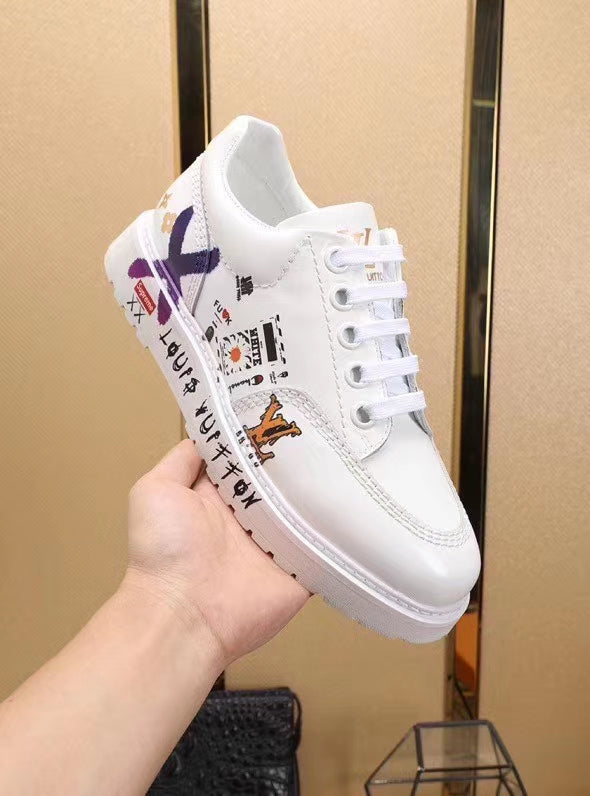 Anum Bags LUV Traners Vert White Sneaker