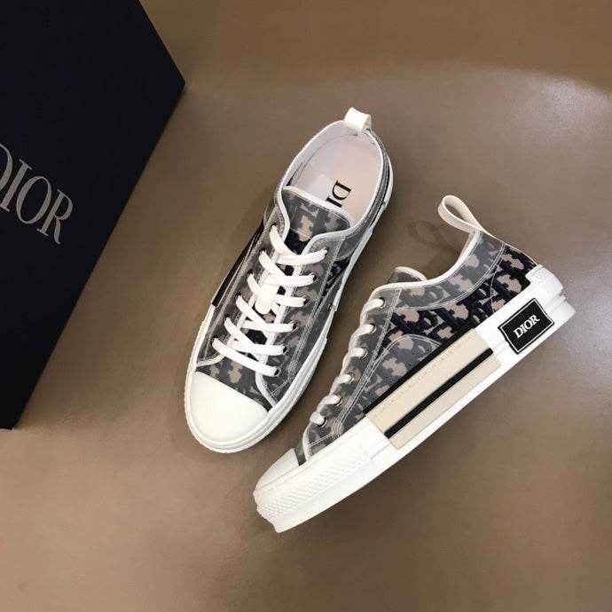 Anum Bags DIR B23 Black and White LOW-TOP SNEAKER