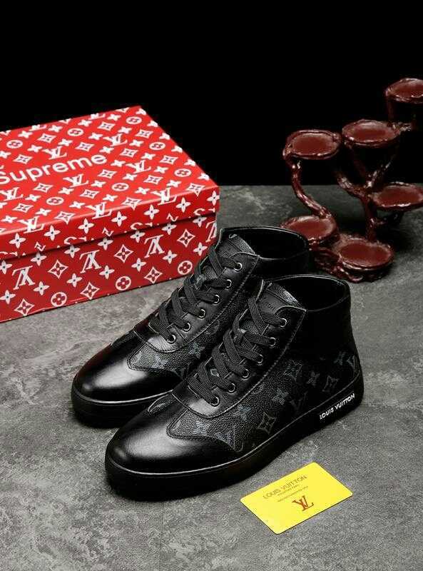 Anum Bags LUV HIgh Top Black Sneaker