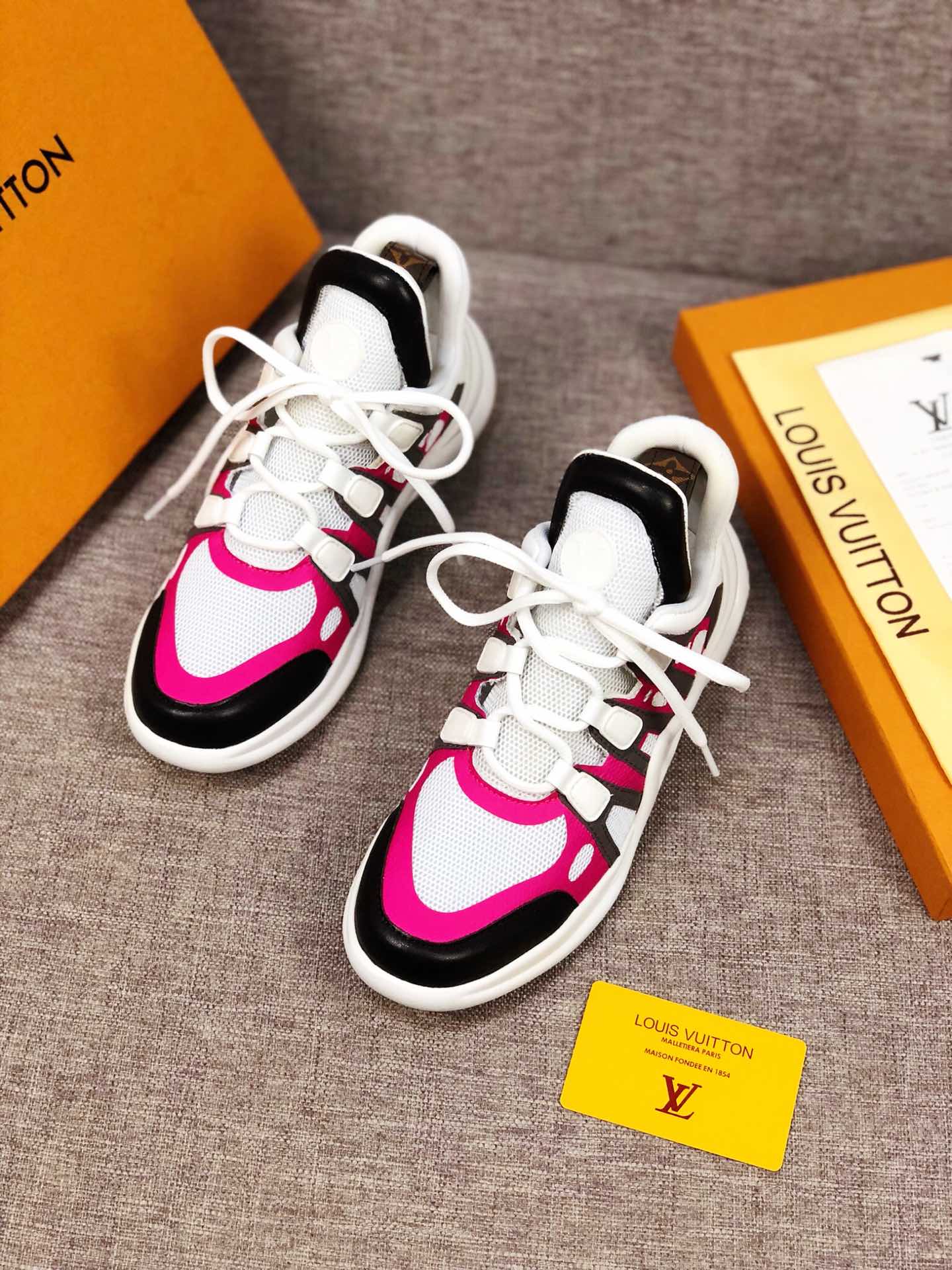 Anum Bags LUV Archlight Pink White Black Sneaker