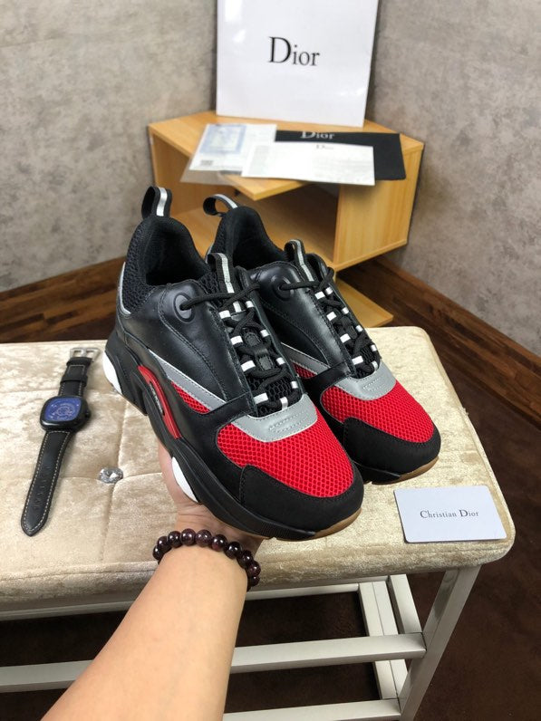 Anum Bags DIR B22 Black And Red Sneaker