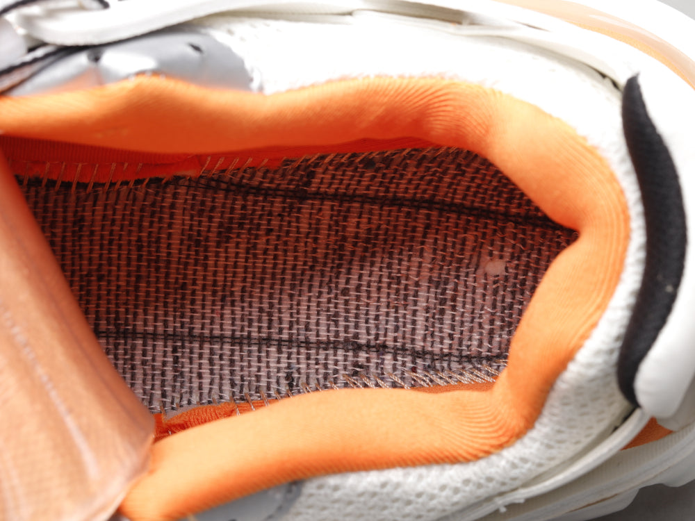 Ezyycart Bags Bla Track Orange White Sneaker