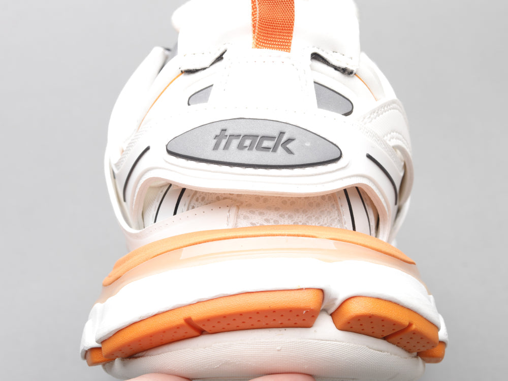 Ezyycart Bags Bla Track Orange White Sneaker