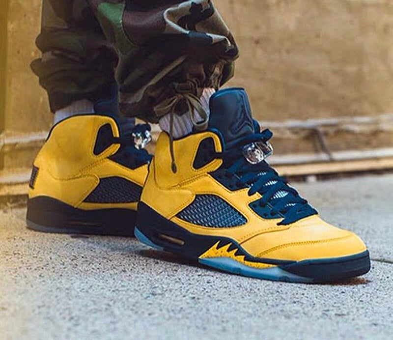 Ezyycart Bags AJ5 Michigan black and yellow