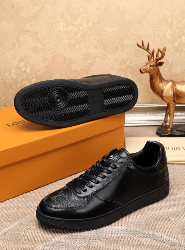 Anum Bags LUV Monogram Denim Black and White Sneaker