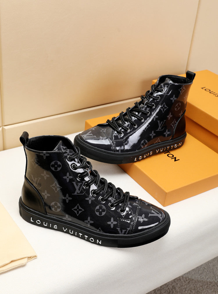 Anum Bags LUV Stellar Trainer Boot Black Sneaker