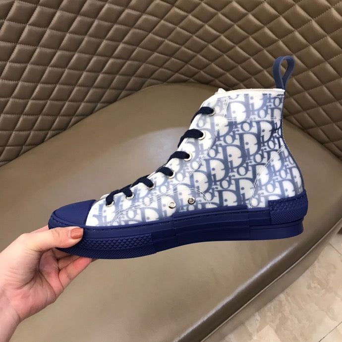 Anum Bags DIR B23 Blue HIGH-TOP SNEAKER